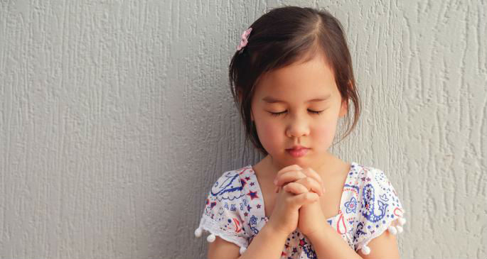 Prière puissante de l'enfant